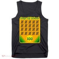 One Hundred Days Of School Crayons Tank Top thumb 0