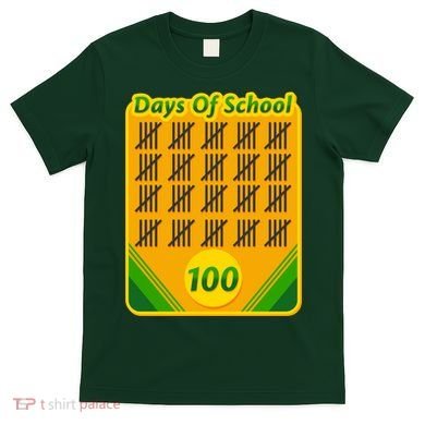 One Hundred Days Of School Crayons T-Shirt