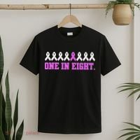 One In Eight Breast Cancer Awareness T-Shirt thumb 2