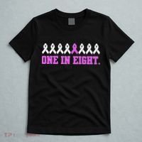 One In Eight Breast Cancer Awareness T-Shirt thumb 5
