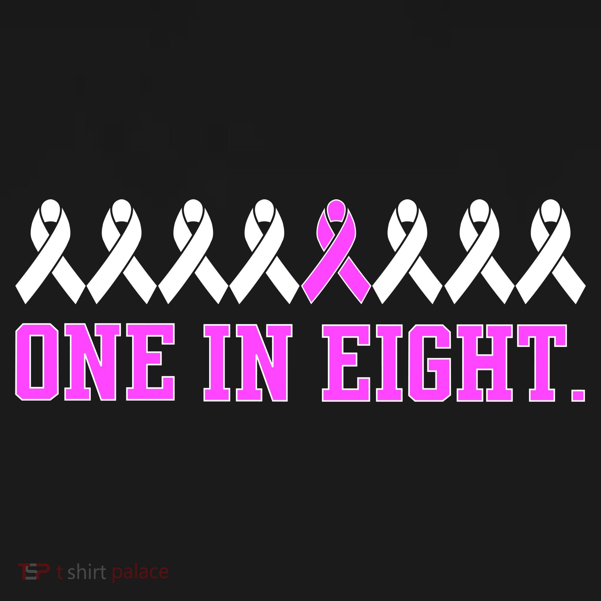 One In Eight Breast Cancer Awareness Polo
