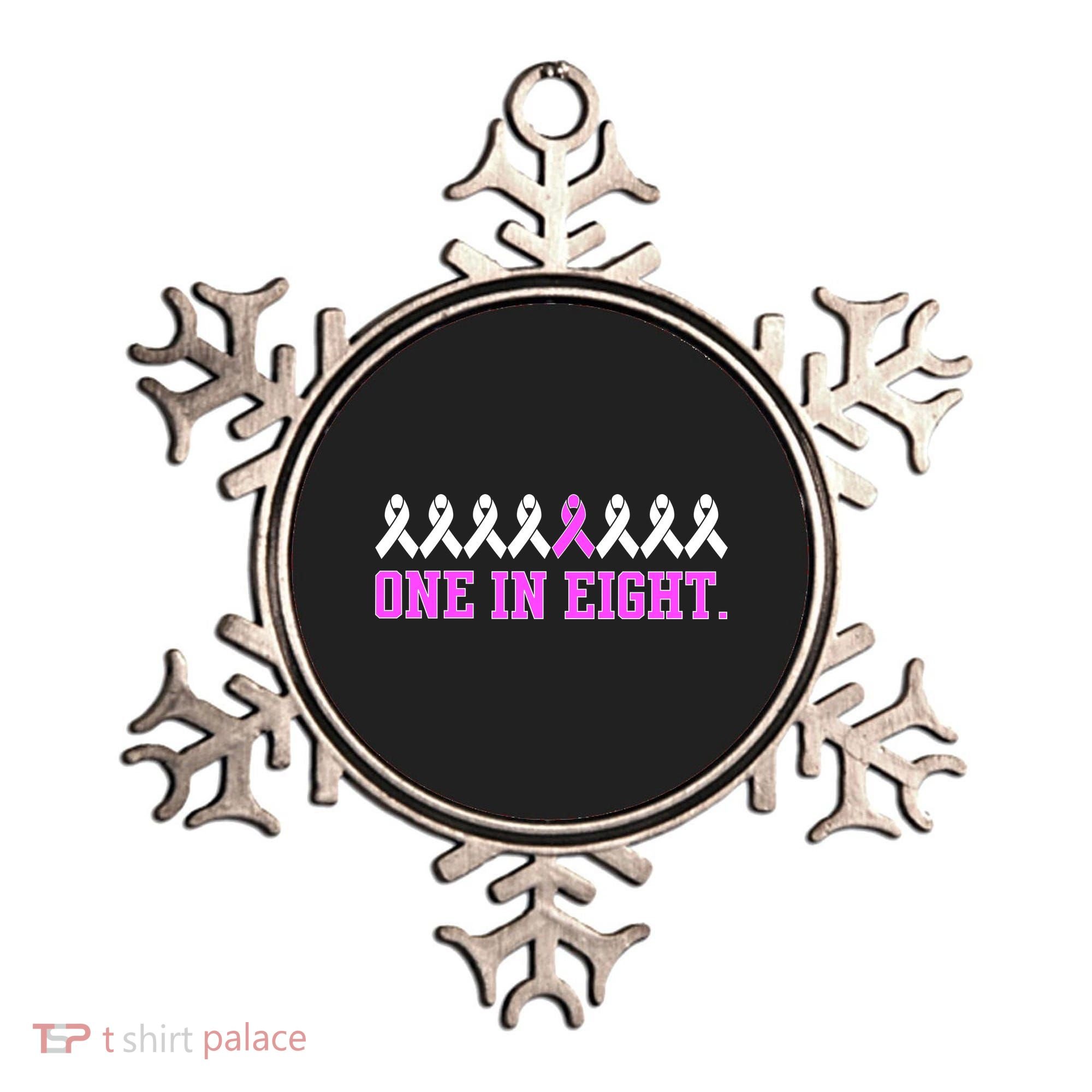 One In Eight Breast Cancer Awareness Ornament