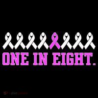 One In Eight Breast Cancer Awareness Women's Tank Top thumb 5