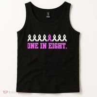 One In Eight Breast Cancer Awareness Tank Top thumb 2