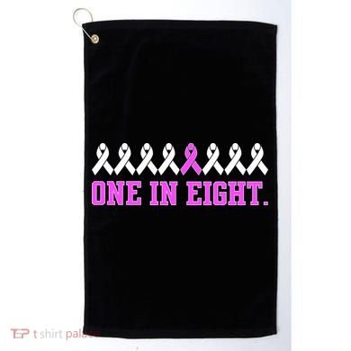 One In Eight Breast Cancer Awareness Golf Towel