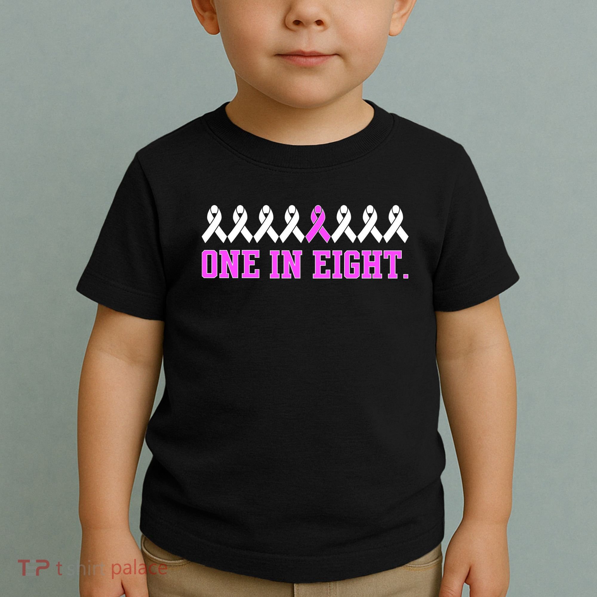 One In Eight Breast Cancer Awareness Toddler T-Shirt