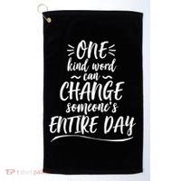 One Kind Word Anti Bullying Golf Towel thumb 0