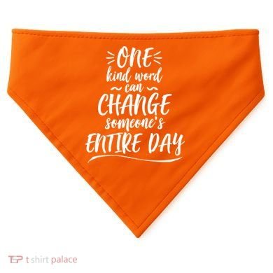 One Kind Word Anti Bullying USA-Made Doggie Bandana