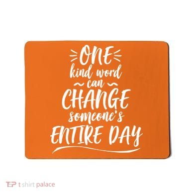 One Kind Word Anti Bullying Mousepad