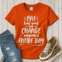 One Kind Word Anti Bullying Women's T-Shirt thumb 3
