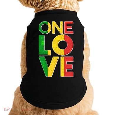 One Love African Colors Doggie Tank