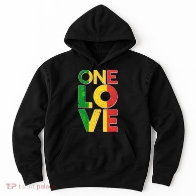 One Love African Colors Hoodie