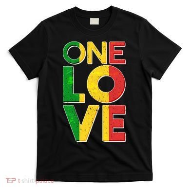 One Love African Colors T-Shirt