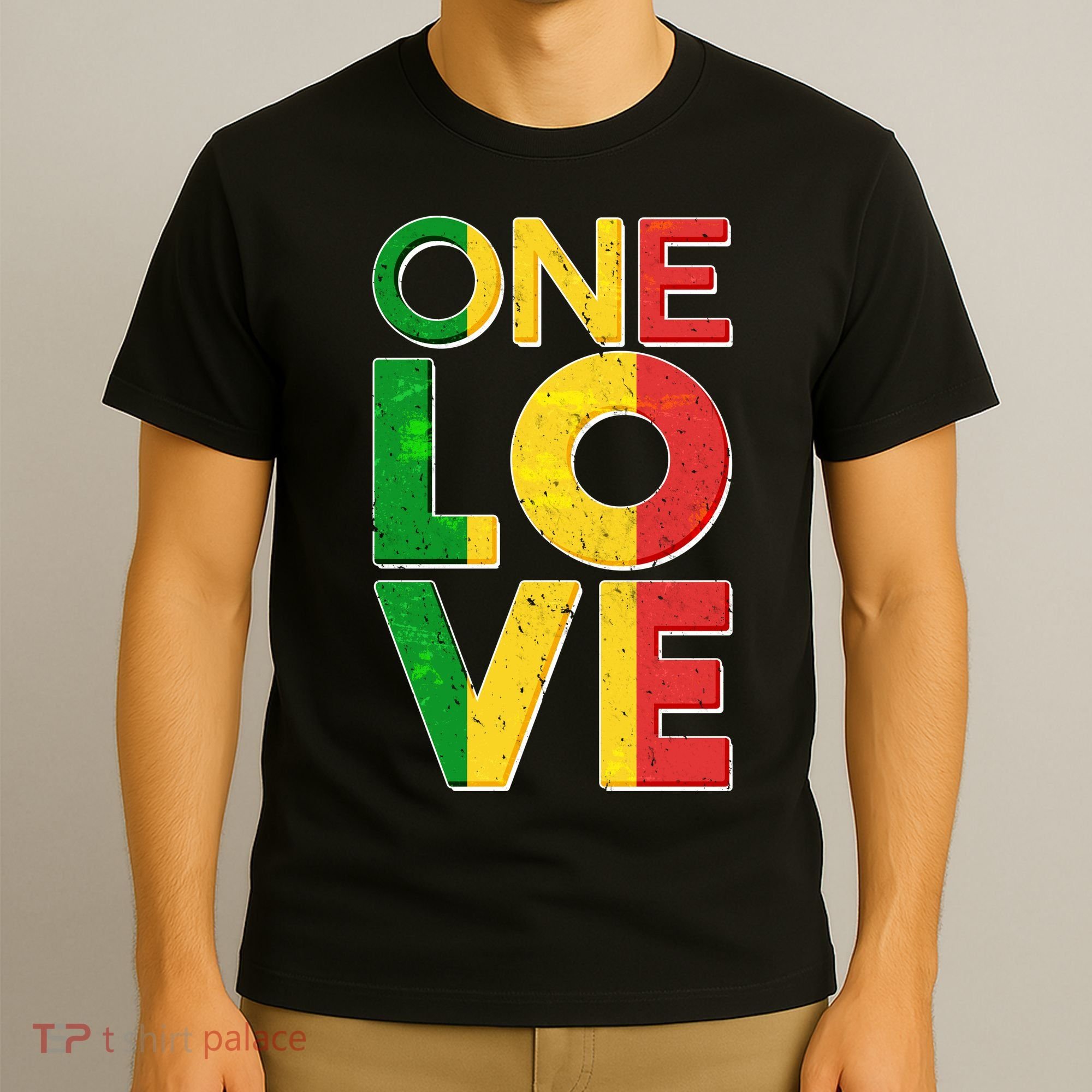 One Love African Colors T-Shirt