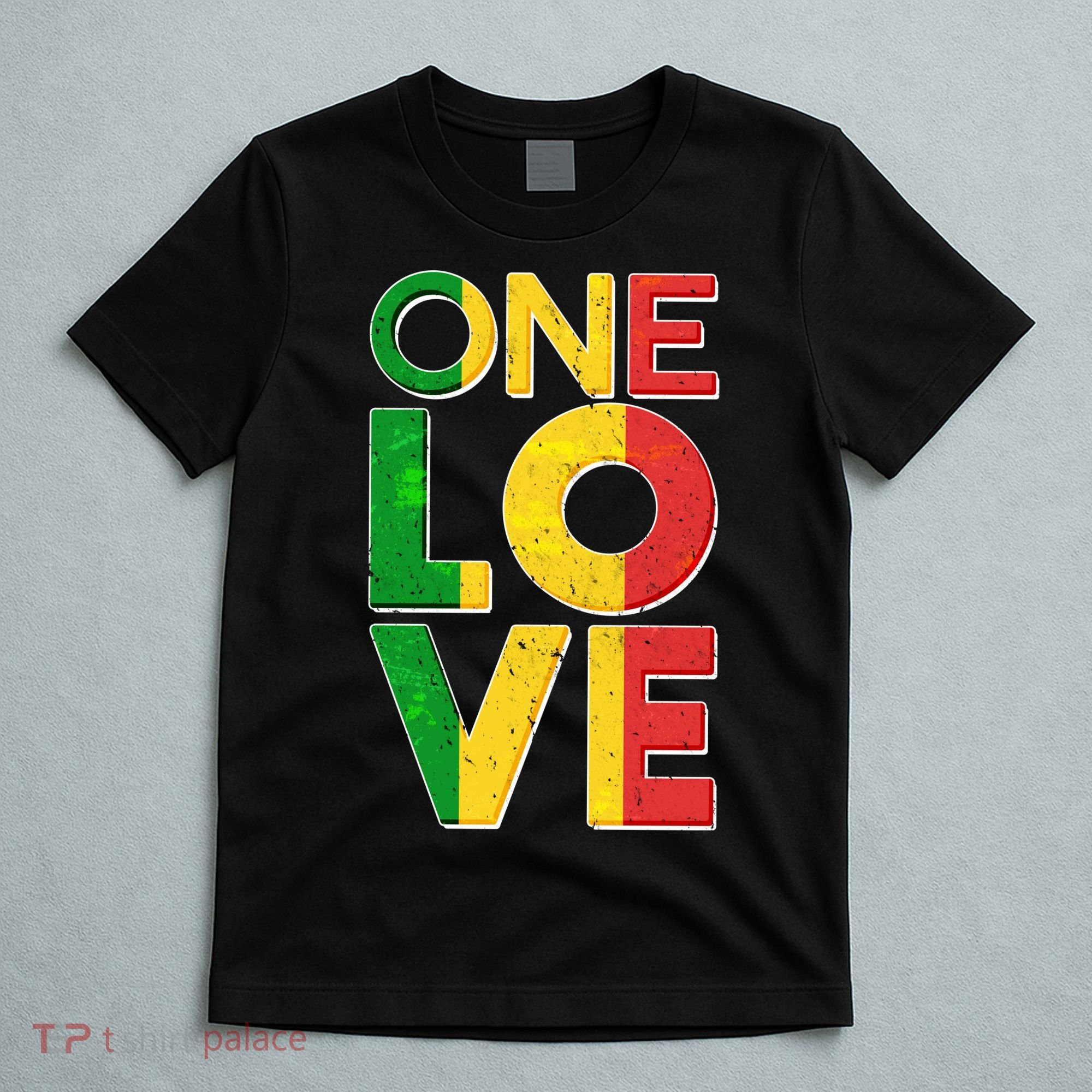 One Love African Colors T-Shirt