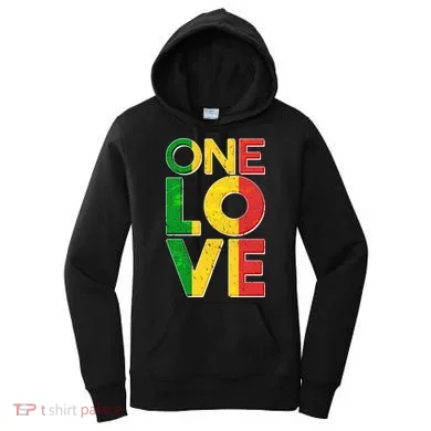 One Love African Colors Women's Hoodie