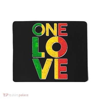One Love African Colors Mousepad