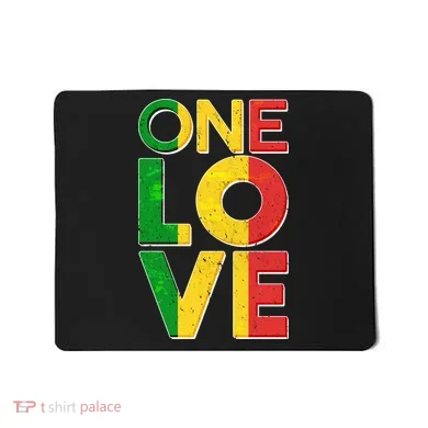 One Love African Colors Mousepad