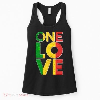 One Love African Colors Women's Tank Top