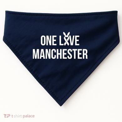 One Love Manchester United USA-Made Doggie Bandana