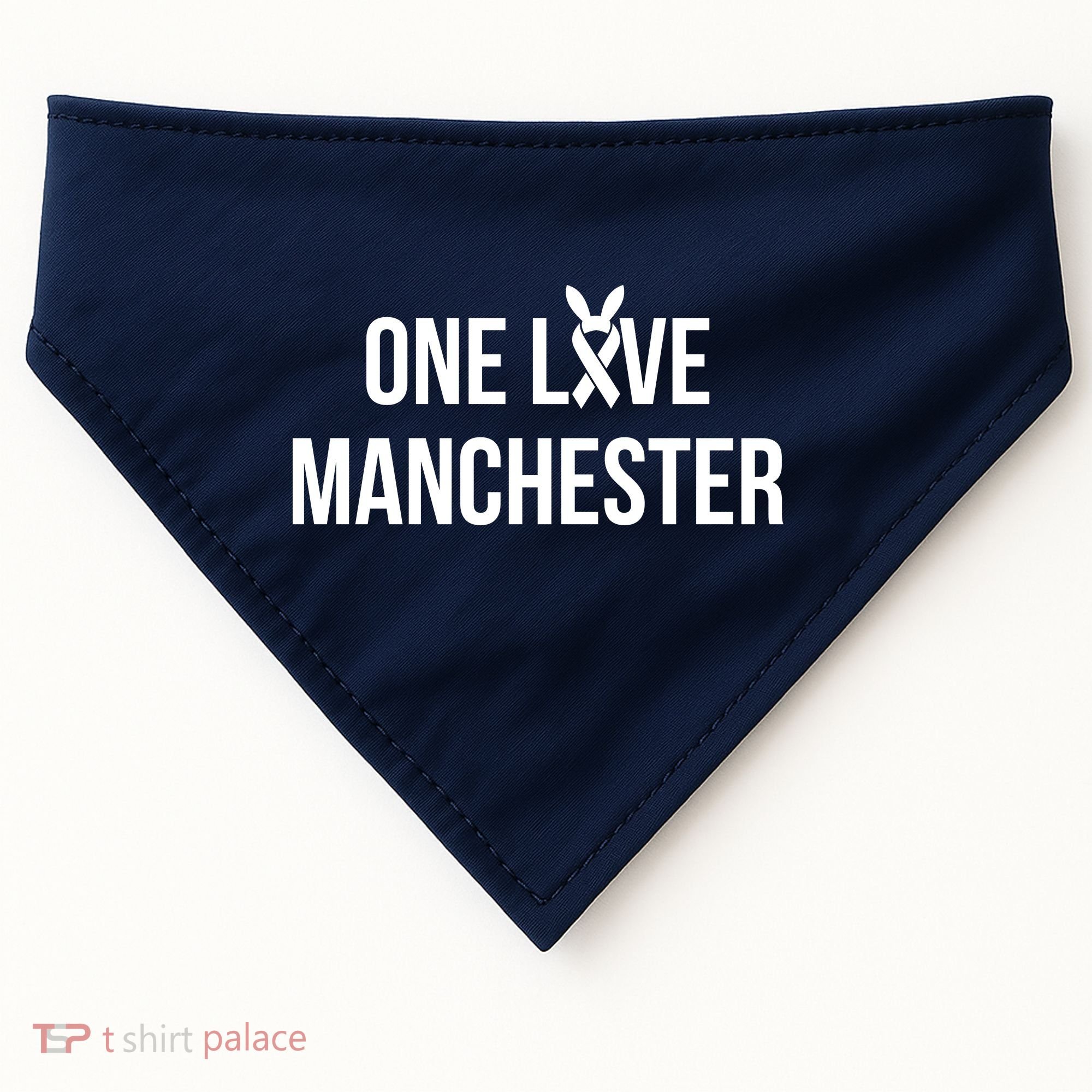 One Love Manchester United USA-Made Doggie Bandana