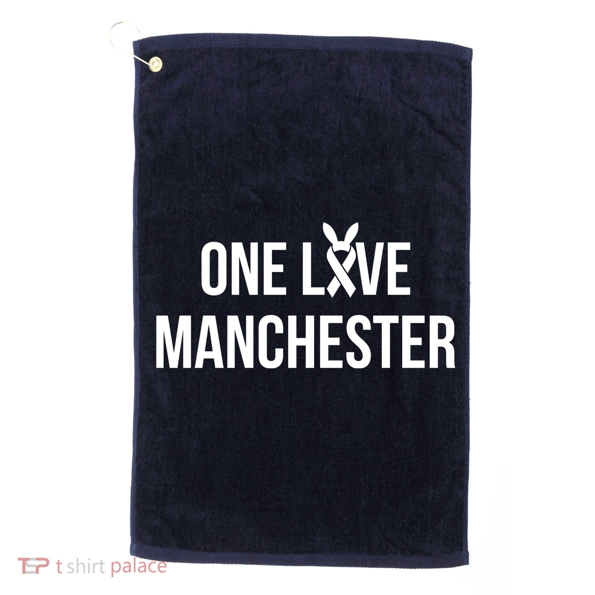 One Love Manchester United Golf Towel