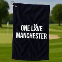 One Love Manchester United Golf Towel thumb 1