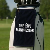 One Love Manchester United Golf Towel thumb 2