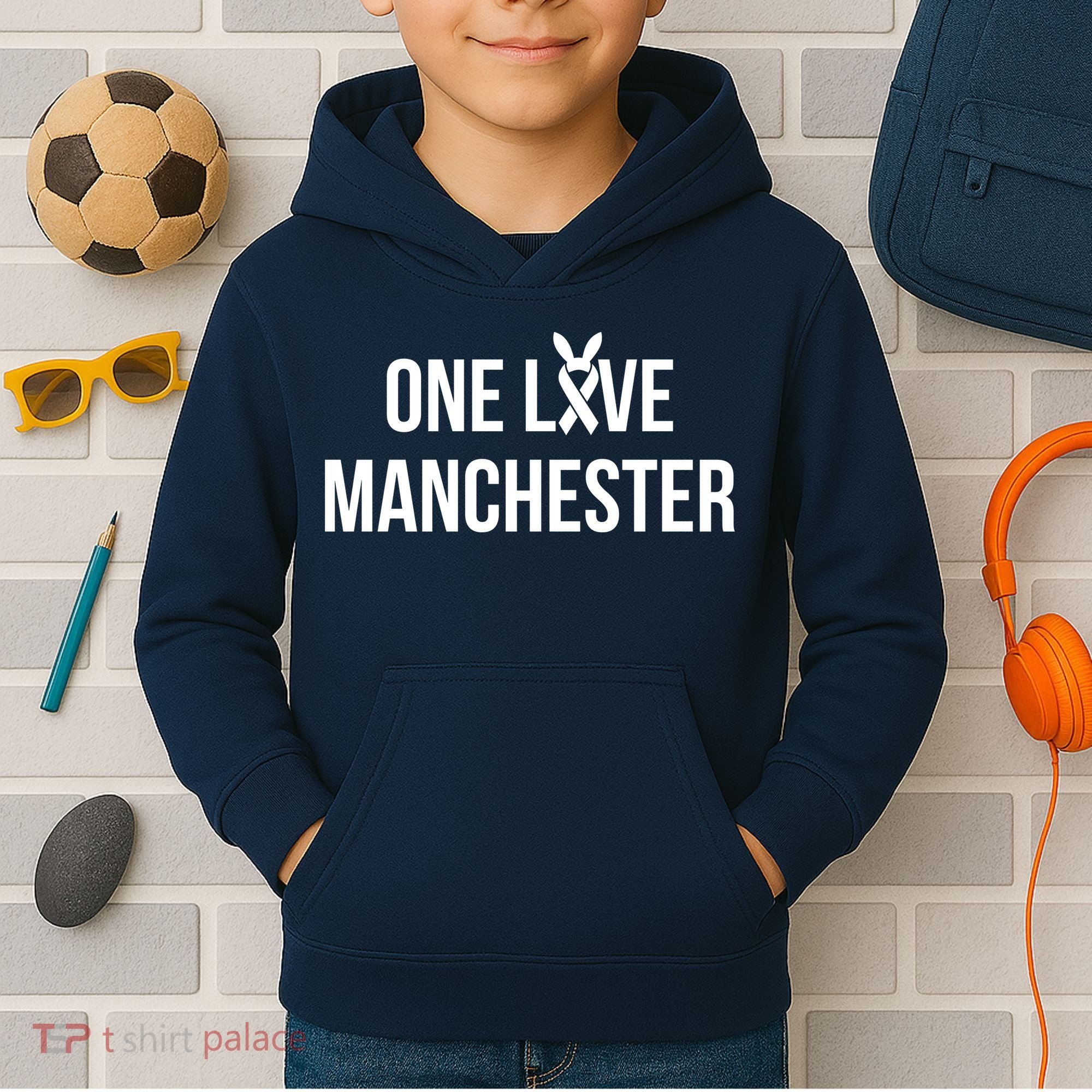 One Love Manchester United Kids Hoodie