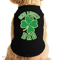 One Lucky Dad Doggie Tank thumb 0