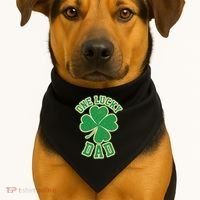 One Lucky Dad USA-Made Doggie Bandana thumb 1