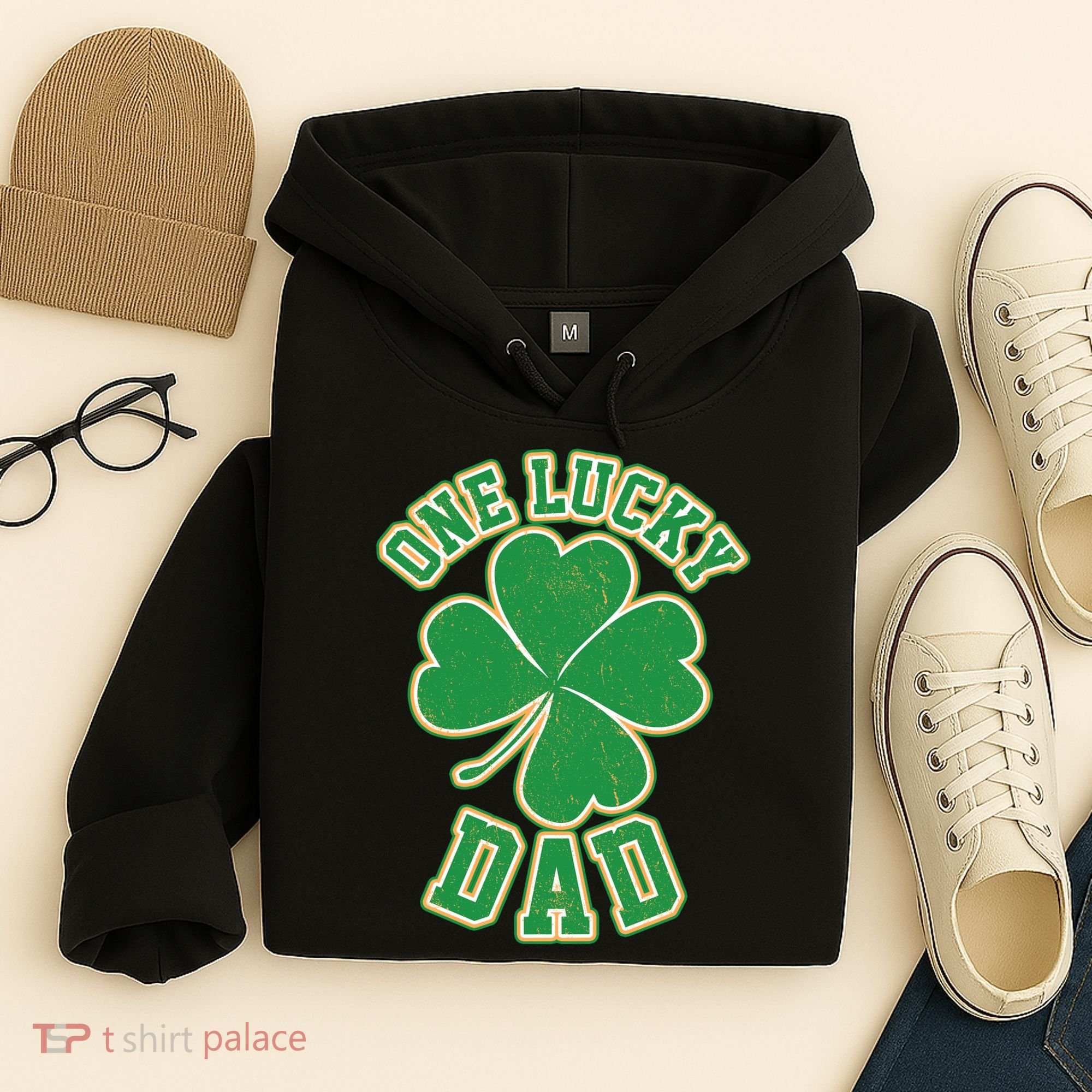 One Lucky Dad Hoodie