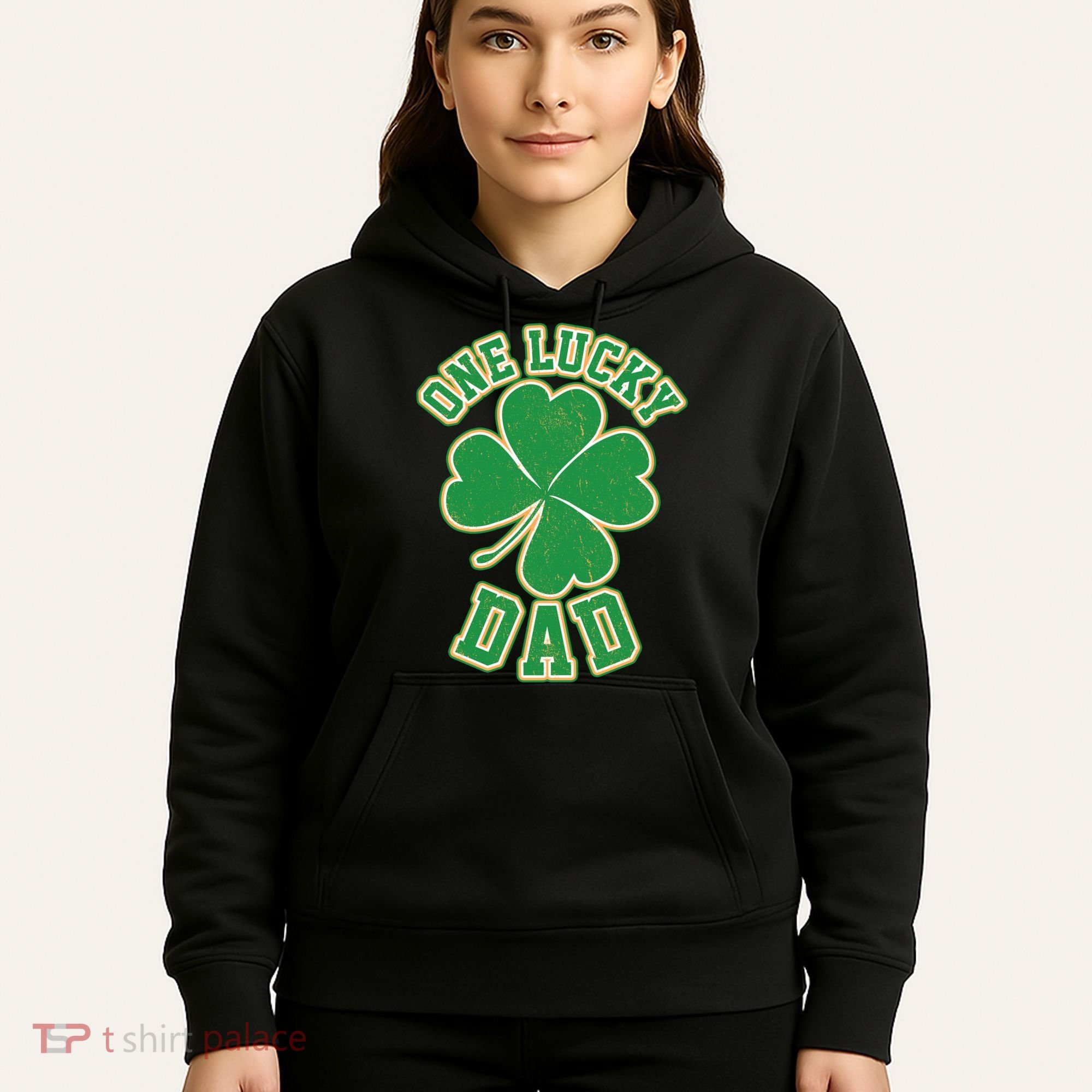 One Lucky Dad Hoodie