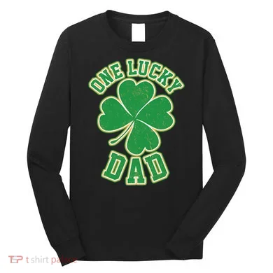 One Lucky Dad Long Sleeve Shirt