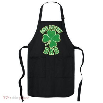 One Lucky Dad Apron