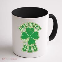 One Lucky Dad Coffee Mug thumb 1