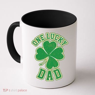 One Lucky Dad Coffee Mug