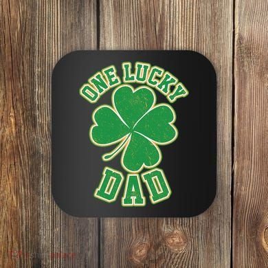 One Lucky Dad Coaster
