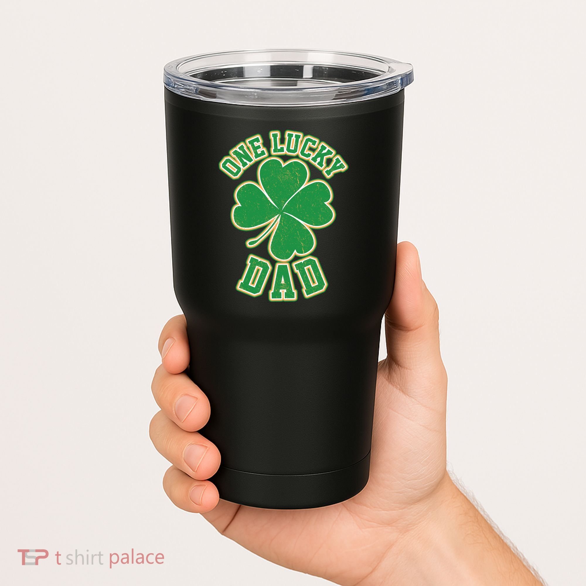 One Lucky Dad Tumbler