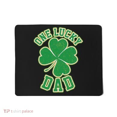 One Lucky Dad Mousepad