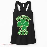 One Lucky Dad Women's Tank Top thumb 0