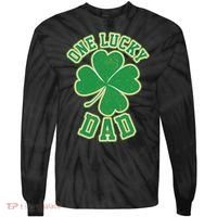 One Lucky Dad Tie-Dye Long Sleeve Shirt thumb 0