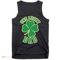 One Lucky Dad Tank Top thumb 0
