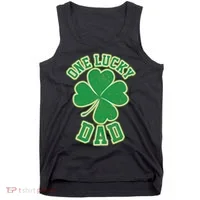 One Lucky Dad Tank Top thumb 0