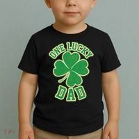 One Lucky Dad Toddler T-Shirt thumb 2