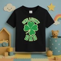 One Lucky Dad Toddler T-Shirt thumb 3
