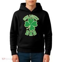 One Lucky Dad Kids Hoodie thumb 4