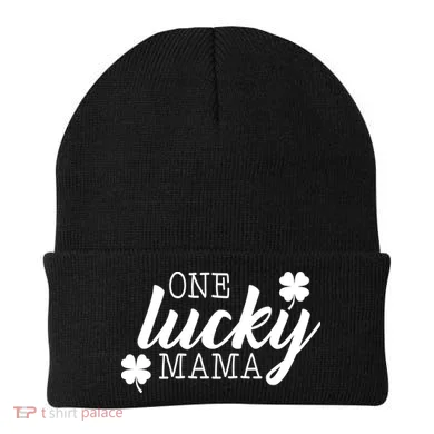 One Lucky Mama Beanie