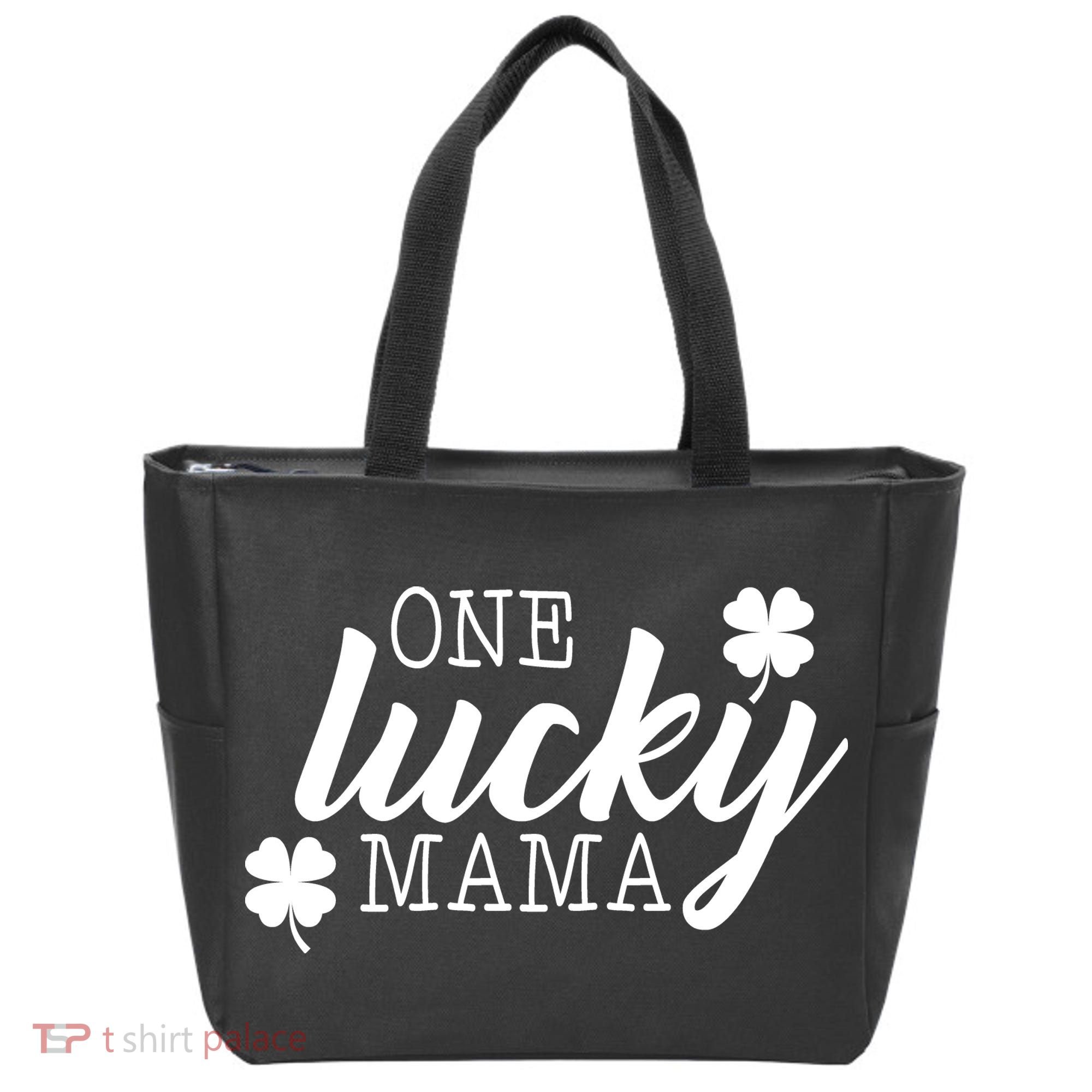 One Lucky Mama Tote Bag