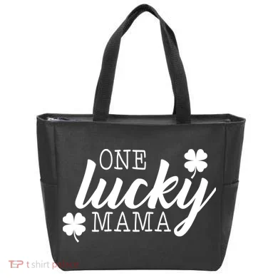 One Lucky Mama Tote Bag